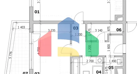 На продажу квартира 2-комн. студия 68 m²