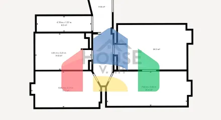 На продажу квартира 3-комн. студия 88 m²