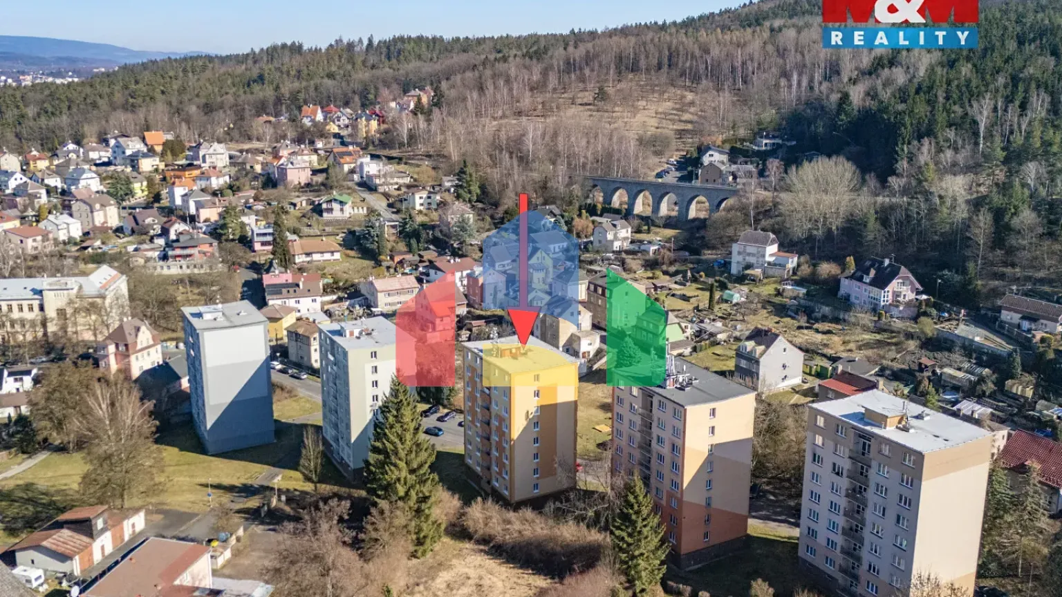 На продажу квартира 2+1 60 m²