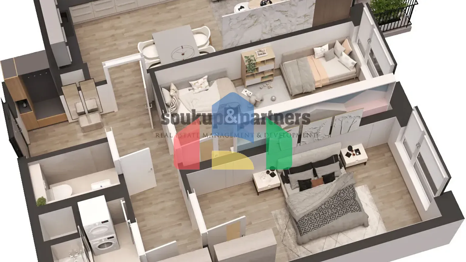 На продажу квартира 3-комн. студия 76 m²