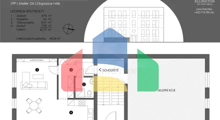 На продажу кабинет врача 43 m²