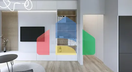 На продажу квартира 1-комн. студия 43 m²