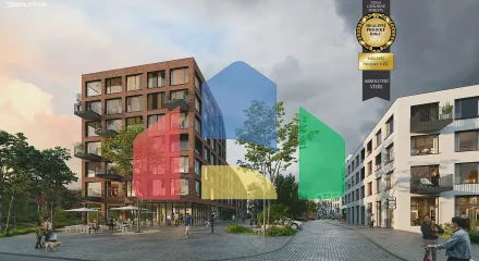 На продажу квартира 2-комн. студия 64 m²