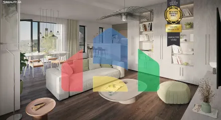 На продажу квартира 2-комн. студия 64 m²