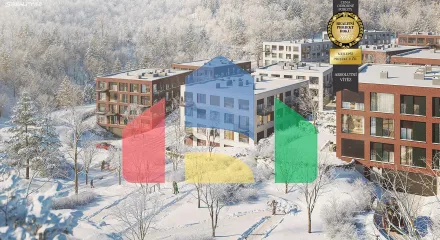 На продажу квартира 2-комн. студия 63 m²