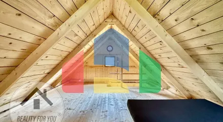 На продажу хижины 35 m², земельный участок 407 m²