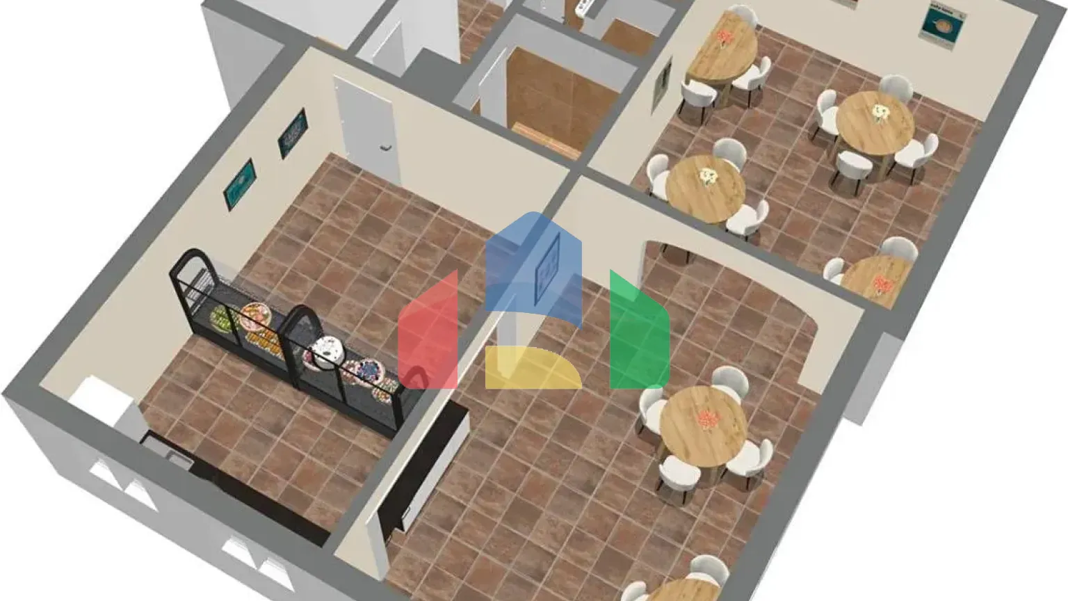 На продажу торговые помещения 98 m²