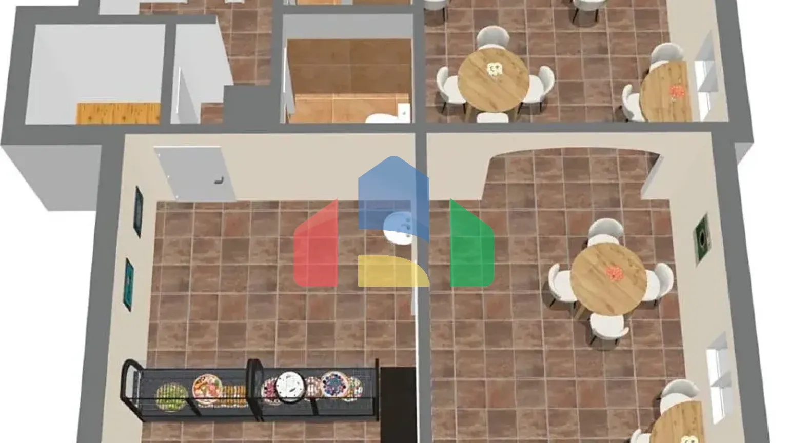 На продажу торговые помещения 98 m²