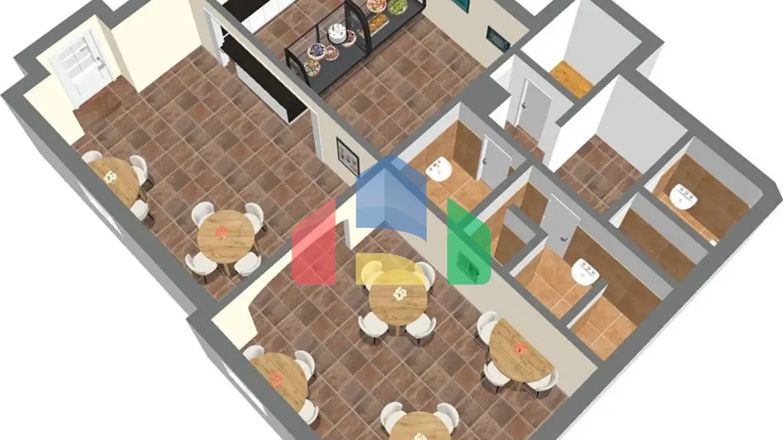 На продажу торговые помещения 98 m²