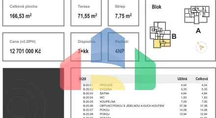 На продажу квартира 3-комн. студия 87 m²