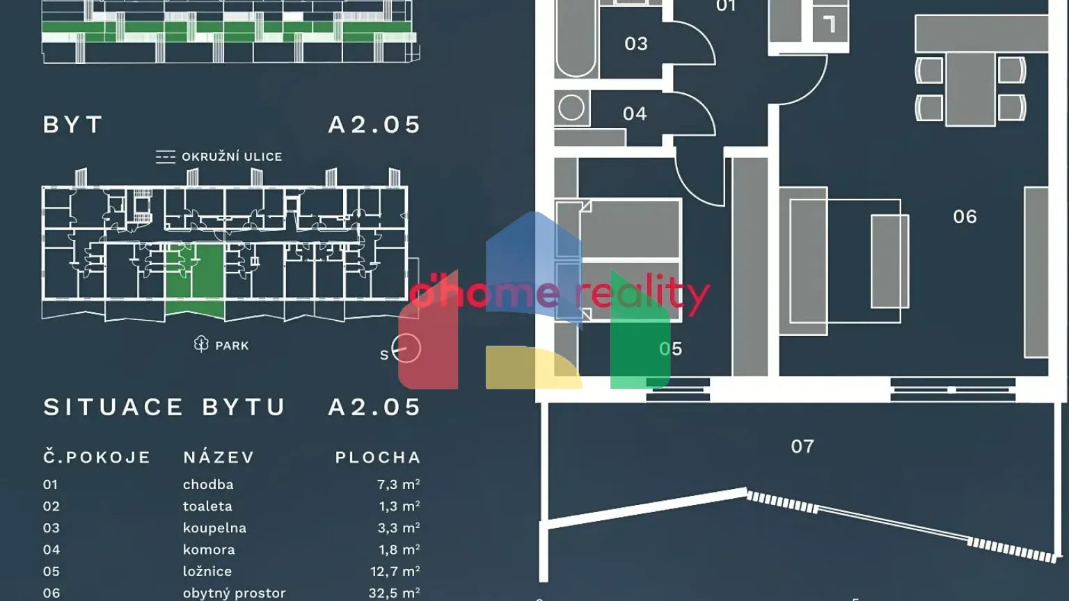 На продажу квартира 2-комн. студия 59 m²