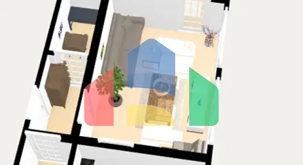 На продажу квартира 2+1 45 m²