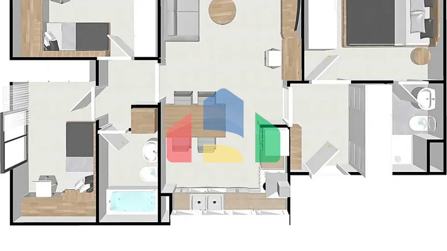 На продажу квартира 4-комн. студия 83 m²