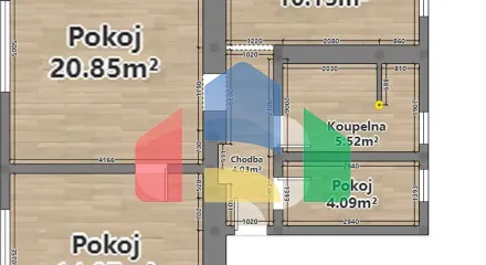 На продажу квартира 3-комн. студия 61 m²