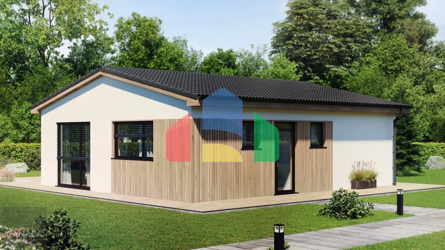 На продажу проекта(-ов) 78 m², земельный участок 432 m²