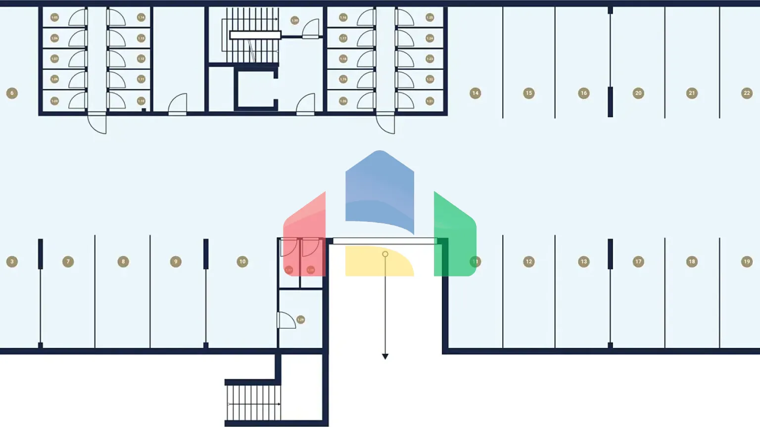На продажу парковки 14 m²