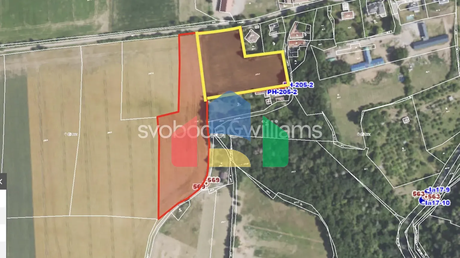 На продажу участки под строительство 18817 m²