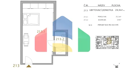 На продажу квартиры 29 m²