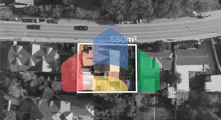 На продажу участки под строительство 550 m²