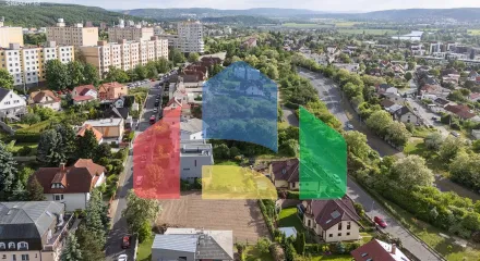 На продажу участки под строительство 753 m²