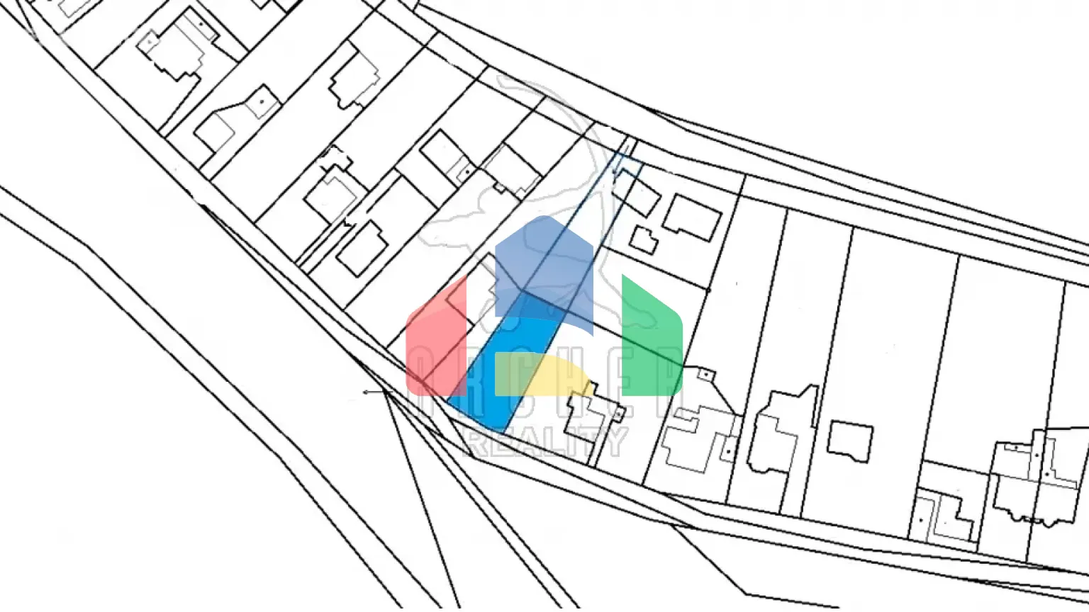 На продажу участки под строительство 530 m²