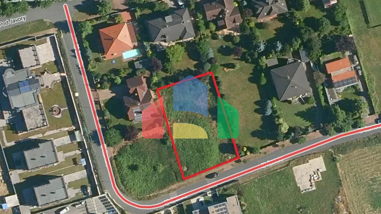 На продажу участки под строительство 1214 m²