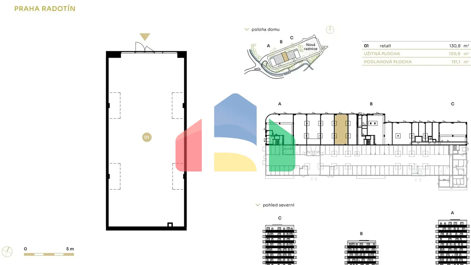 На продажу торговые помещения 131 m²