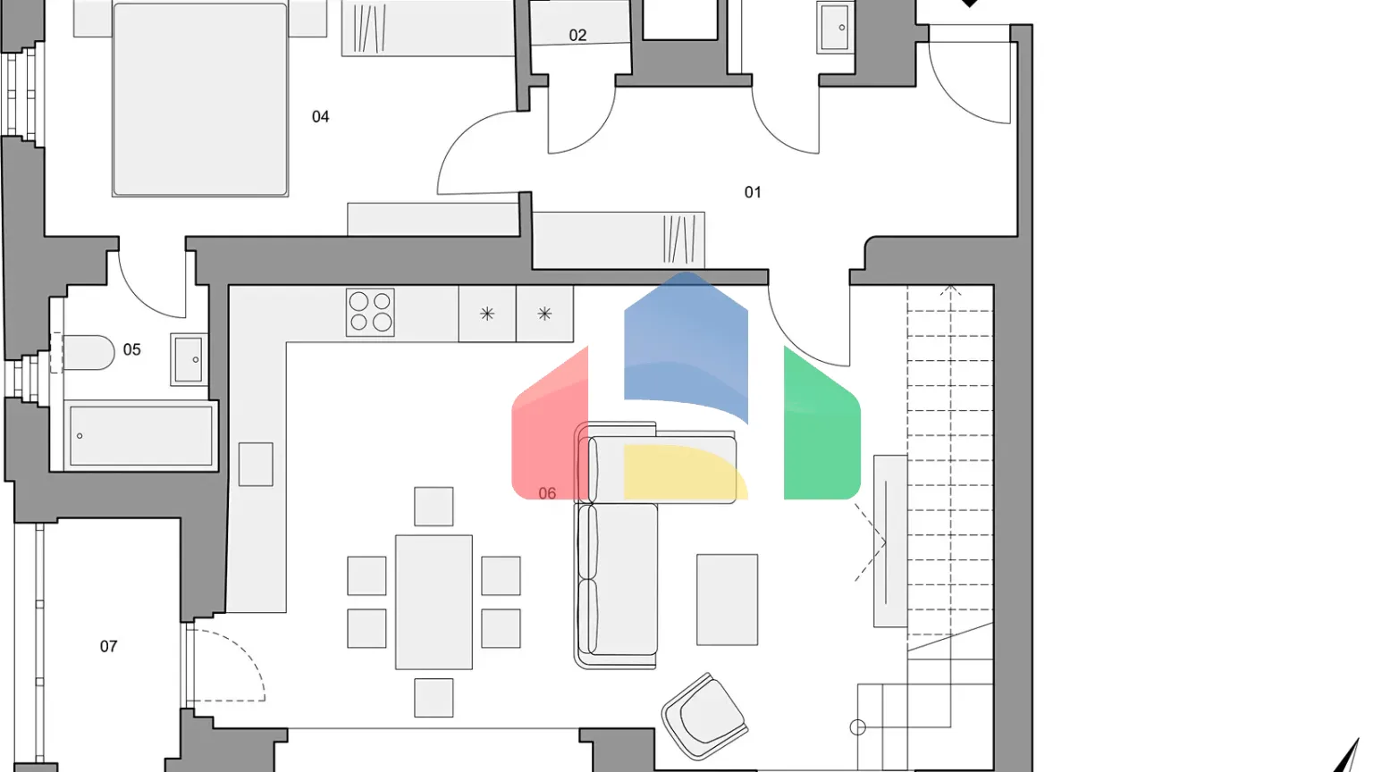 На продажу чердаки 231 m²