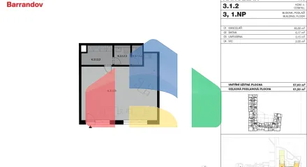 На продажу торговые помещения 62 m²