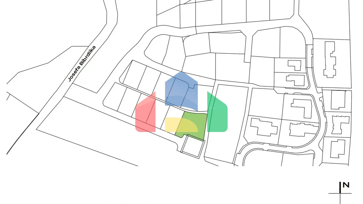 На продажу участки под строительство 1027 m²