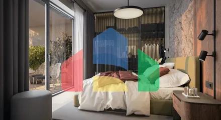 На продажу квартира 2-комн. студия 66 m²