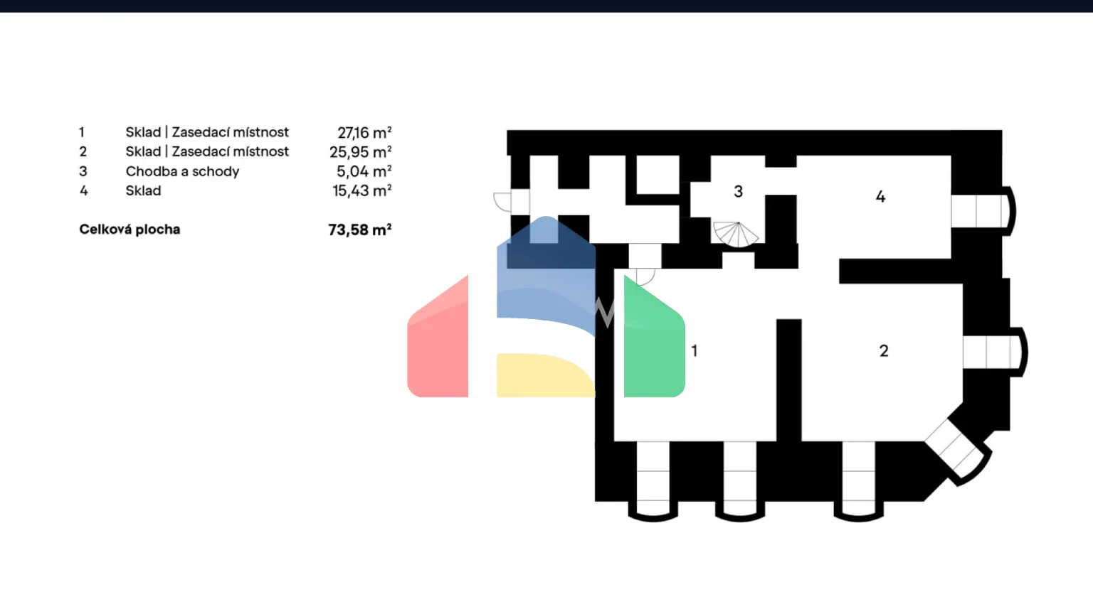 На продажу торговые помещения 132 m²