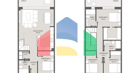 EXCLUSIVE TOWNHOUSES IN NEW AREA OF SAGUNTO – HIGH PALANCE