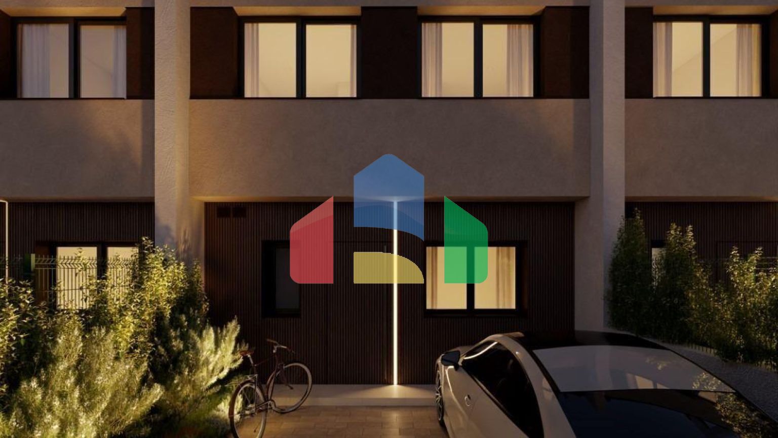 Новые двухквартирные дома на одну семью