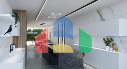 Эксклюзивные виллы новой постройки с частными бассейнами в Ла-Нусия, недалеко от Бенидорма