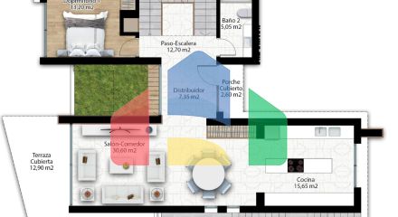 Эксклюзивные виллы новой постройки с частными бассейнами в Ла-Нусия, недалеко от Бенидорма