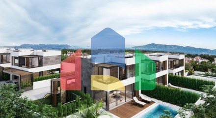 New minimalist design villas with private pool