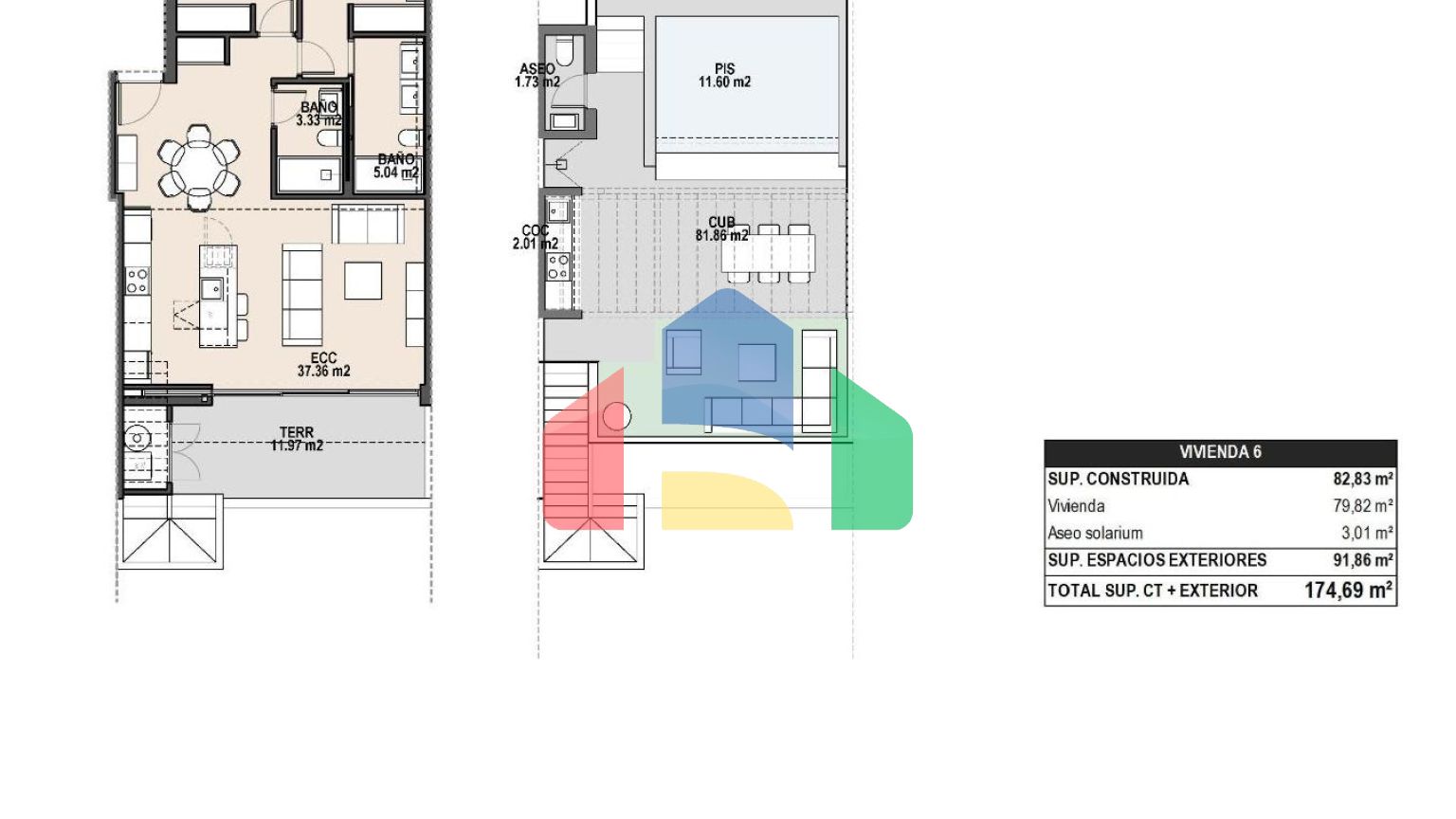 Бутик-комплекс новых домов с частными бассейнами в Пилар-де-ла-Орадада