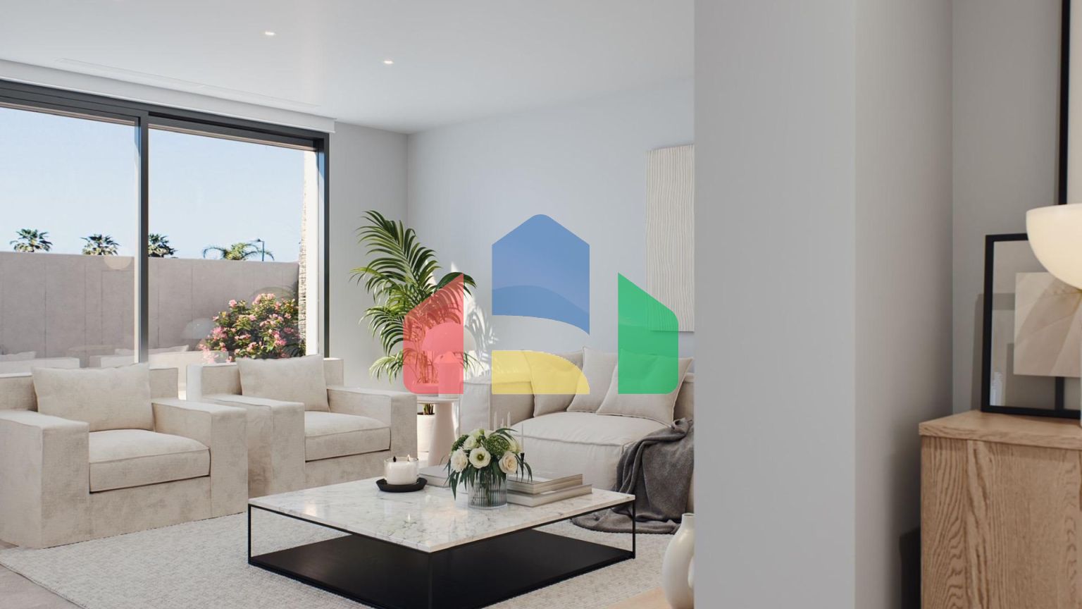 Комплекс из 10 вилл в Пилар де ла Орадада с видом на море, всего в 100 метрах от пляжа