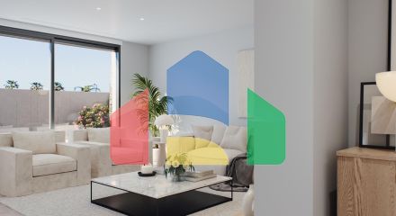 Комплекс из 10 вилл в Пилар де ла Орадада с видом на море, всего в 100 метрах от пляжа