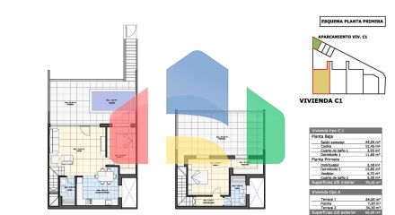Новые дома в Пилар-де-ла-Орадада с частным бассейном Новые дома в Пилар-де-ла-Орадада с частным бассейном