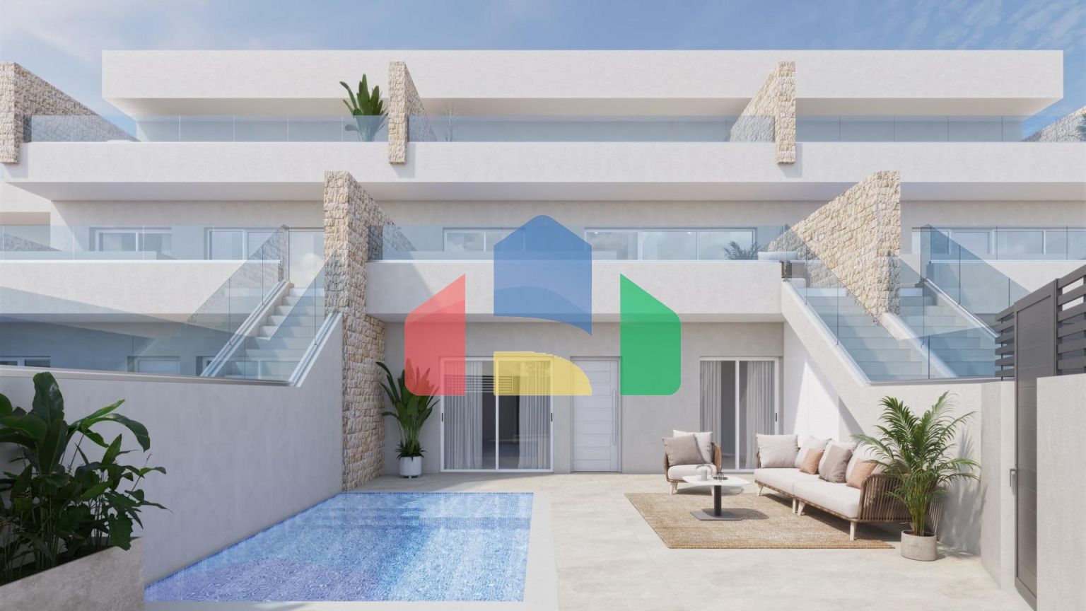 Новые дома в Пилар-де-ла-Орадада с частным бассейном