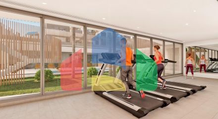 Роскошные туристические апартаменты в 150 метрах от пляжа Лас Хигерикас — Торре де ла Орадада