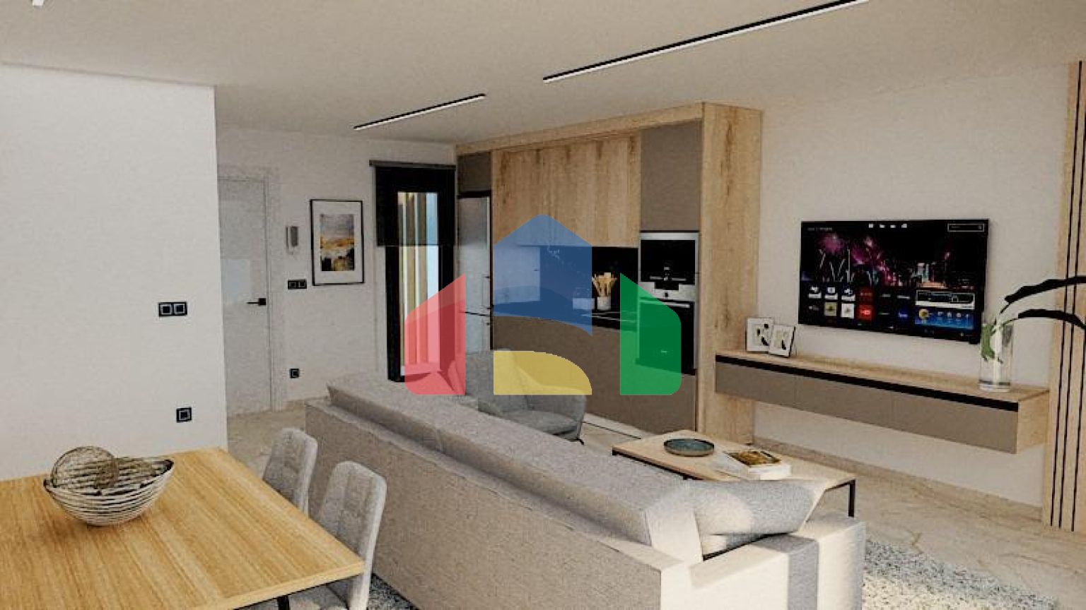 Роскошные туристические апартаменты в 150 метрах от пляжа Лас Хигерикас — Торре де ла Орадада