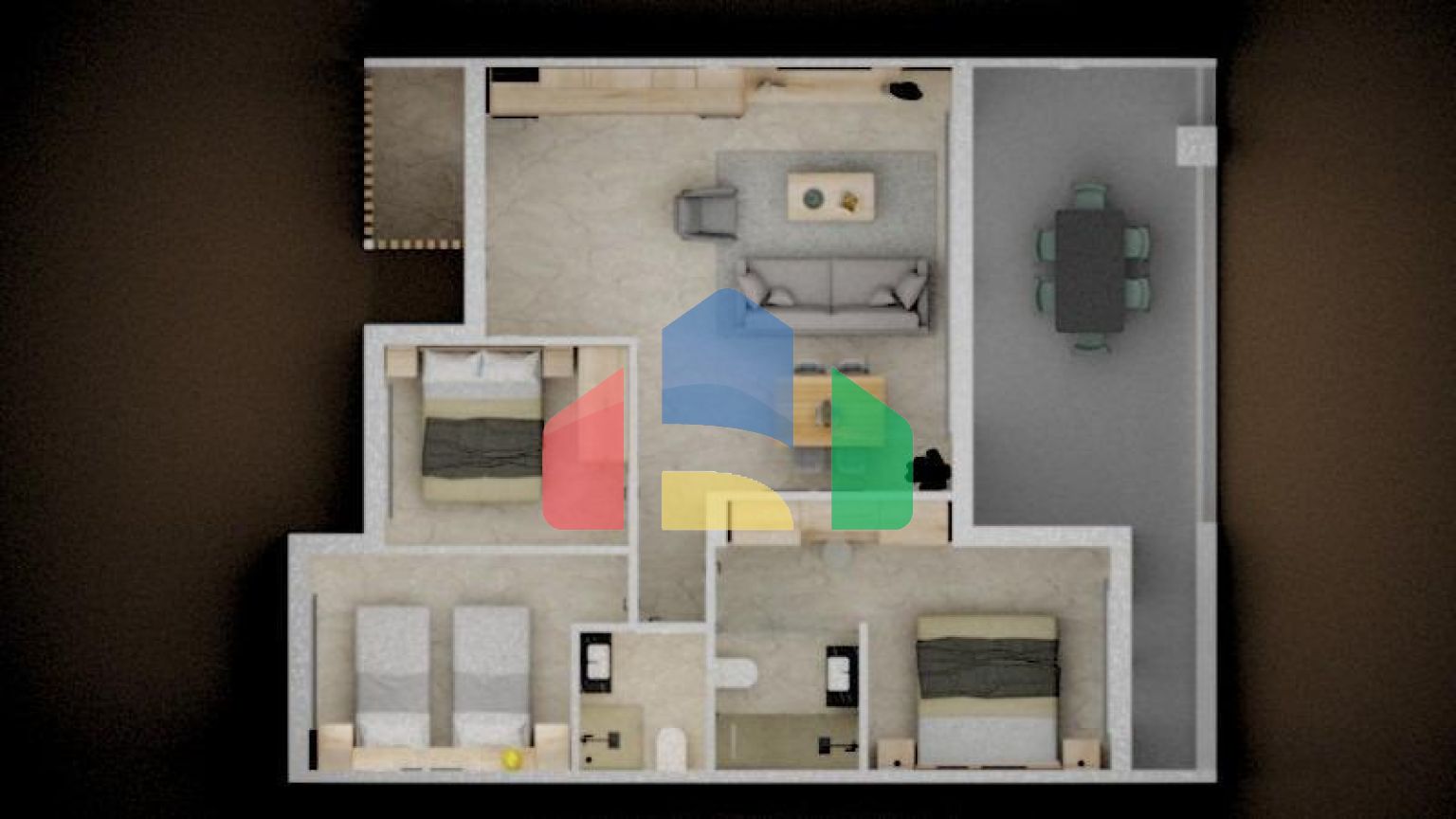 Роскошные туристические апартаменты в 150 метрах от пляжа Лас Хигерикас — Торре де ла Орадада