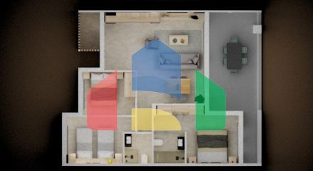 Роскошные туристические апартаменты в 150 метрах от пляжа Лас Хигерикас — Торре де ла Орадада