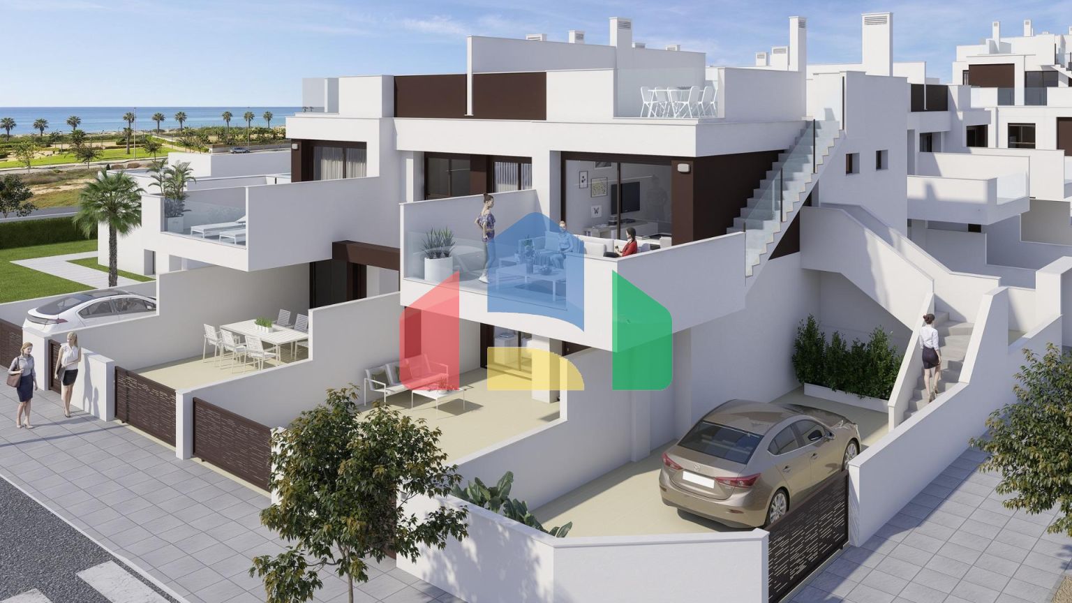 Новые жилые комплексы в 200 метрах от пляжа Лас Хигерикас