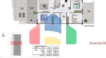 Новые бунгало в Пилар-де-ла-Орадада рядом с пляжем и центром города