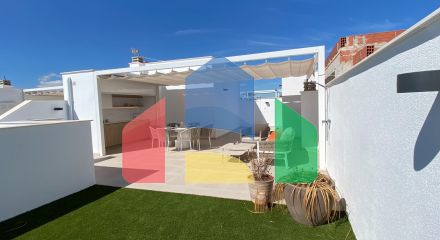 Новые бунгало в Пилар-де-ла-Орадада рядом с пляжем и центром города