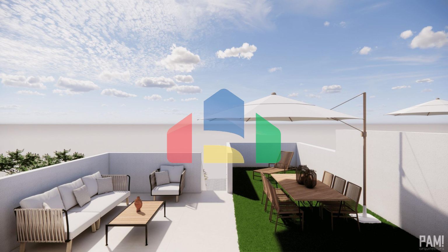 Современные виллы новой постройки с возможностью установки частного бассейна в Пилар-де-ла-Орадада